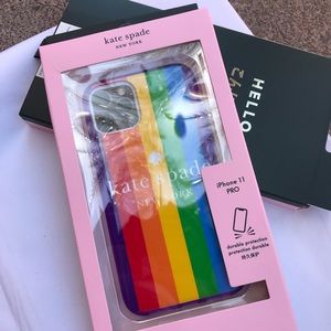 Kate Spade Iphone Case Rainbow